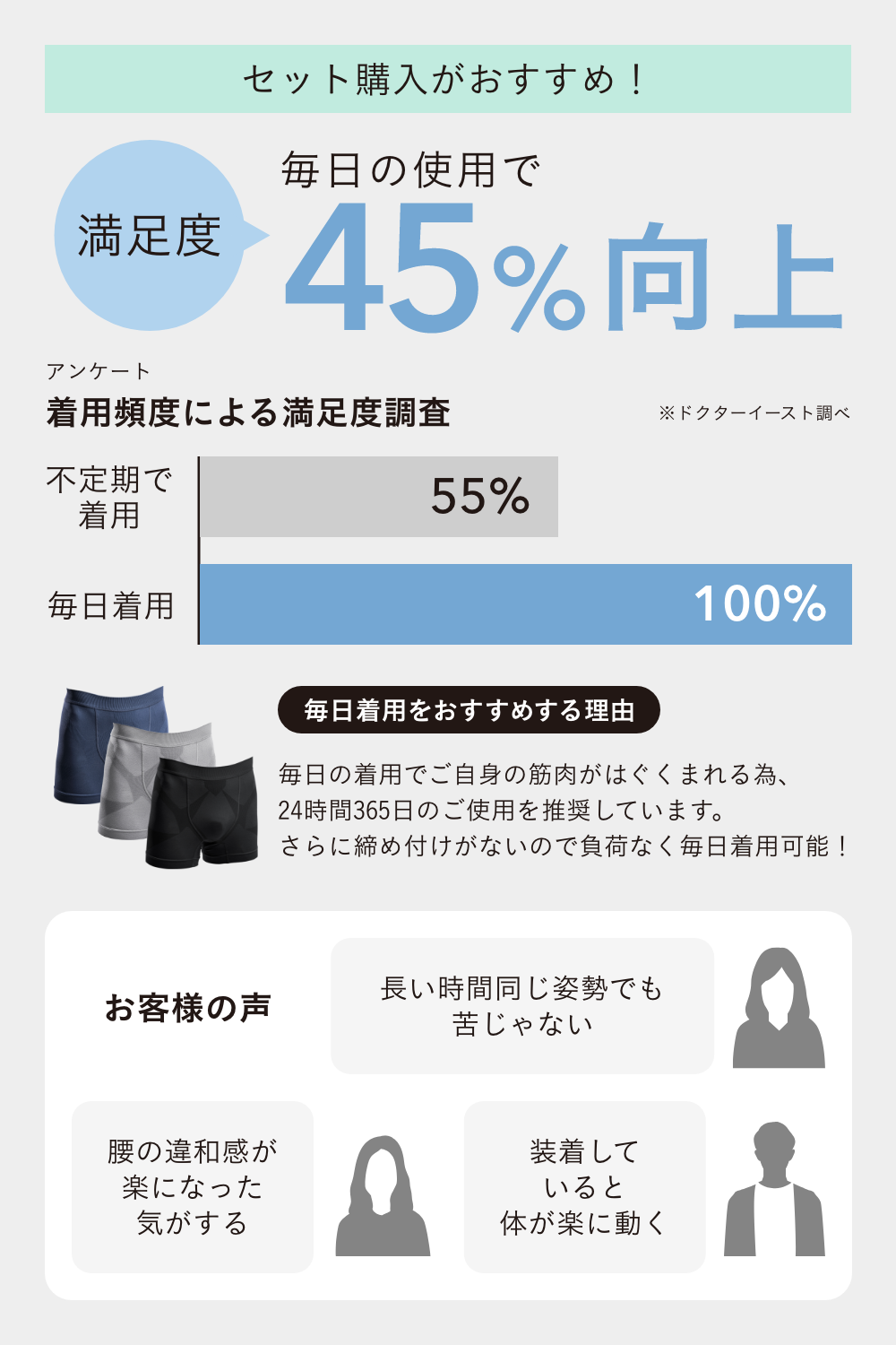 DERIT TECH(デリットテック)機能性パンツ(男性用)ネイビー L