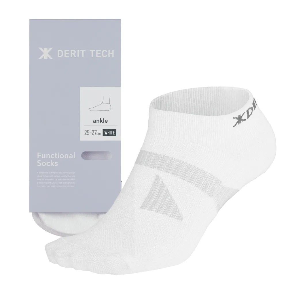 DERIT TECH(デリットテック) 機能性ソックス22~25(ホワイト)