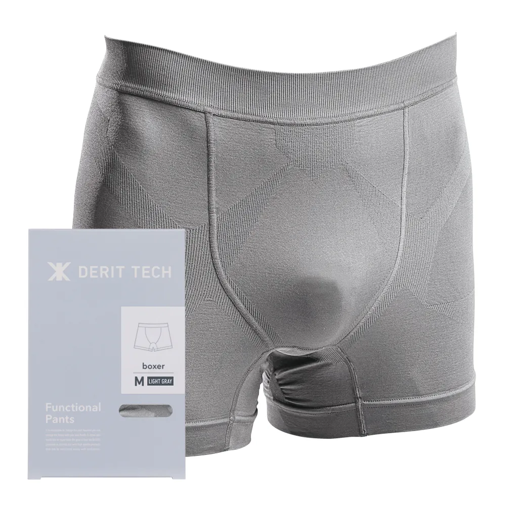 DERIT TECH（デリットテック）機能性パンツ（男性用）ライトグレー S